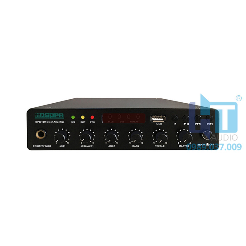 MP9306U Tăng âm số liền mixer Bluetooth, Mp3 MP9306U Tăng âm số liền mixer Bluetooth, Mp3