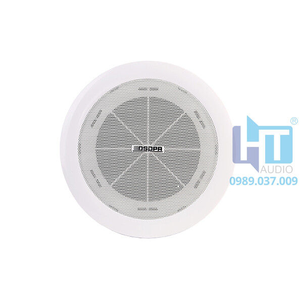 DSP505 Loa gắn âm trần vỏ thép chống cháy 6W DSP505 Loa gắn âm trần vỏ thép chống cháy 6W