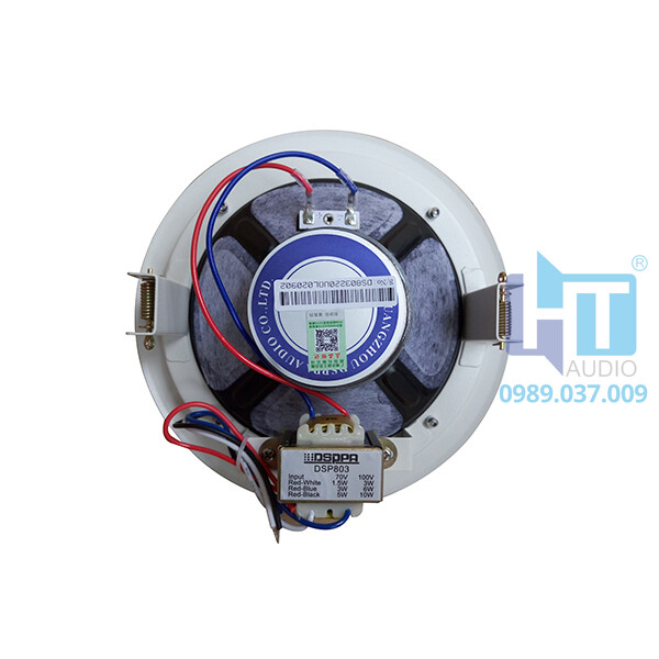 DSP803 Loa gắn âm trần vỏ hợp kim thép 10W DSP803 Loa gắn âm trần vỏ hợp kim thép 10W