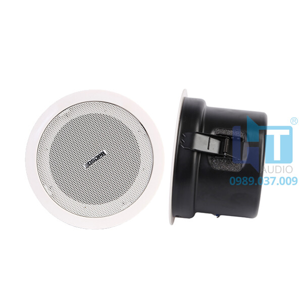 DSP901 Loa âm trần vỏ hợp kim chống cháy 6W DSP901 Loa âm trần vỏ hợp kim chống cháy 6W