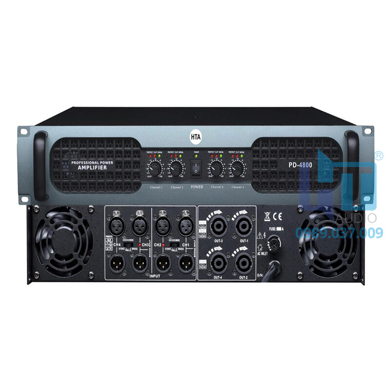 PMX-608DUSB 4 Channel Power Amplifier PMX-608DUSB 4 Channel Power Amplifier