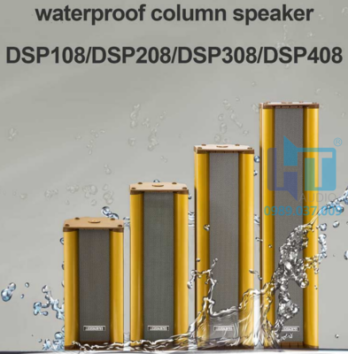 DSP308 Loa cột vỏ hợp kim chống thấm nước 4 DSP108 208 308 408 Loa chong nuoc