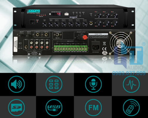 MP210u 310U 610UMP1010U 6 zone