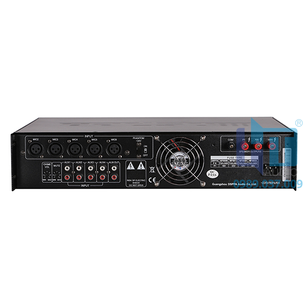 MP6906 Amply mixer hội nghị 6 Microphone MP6906 Amply mixer hội nghị 6 Microphone