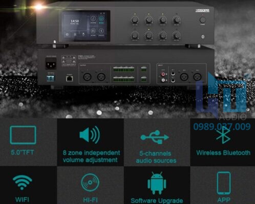 DM848 NETWORK MUSIC HOST WITH AMPLIFIER 7 DM848 Brochure