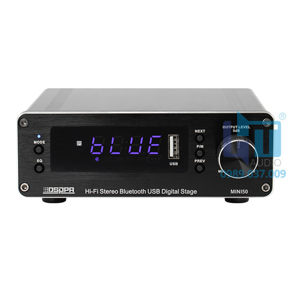 Mini50P Hi-Fi Stereo amplifier Bluetooth, USB Mini50P Hi-Fi Stereo amplifier Bluetooth, USB