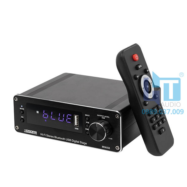 Mini50P Hi-Fi Stereo amplifier Bluetooth, USB Mini50P Hi-Fi Stereo amplifier Bluetooth, USB